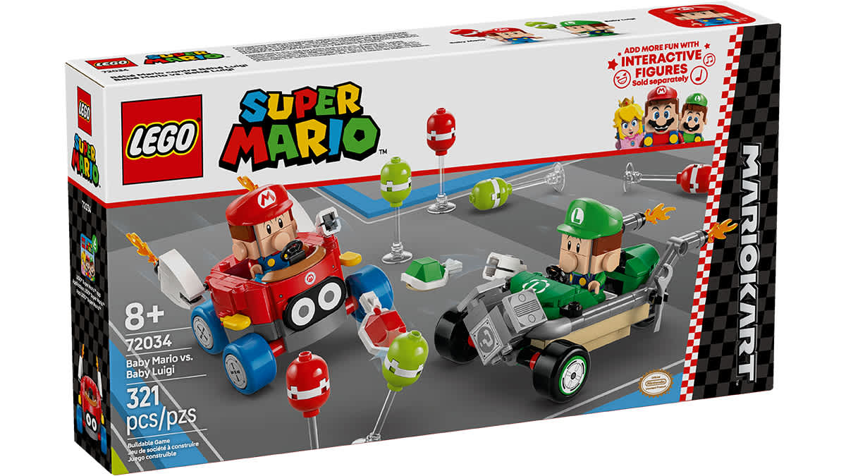 LEGO® Super Mario™: Mario Kart™ - Baby Mario vs. Baby Luigi